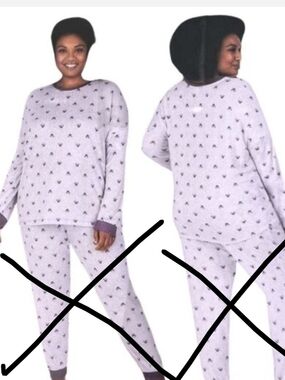 XL: 💜Disney Soft  Long-Sleeve Pajama Top Only